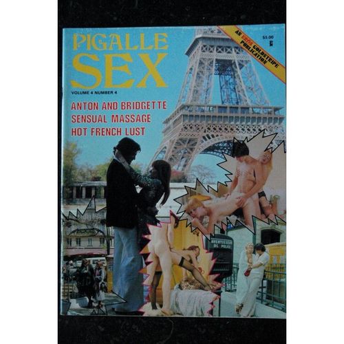 Pigalle Sex Vol. 4 N° 4 - 1977 - Sensual Massage - Eros Publishing - Vintage Porno Adult