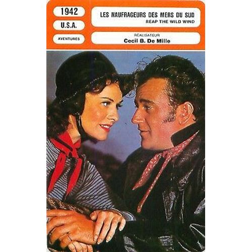 Fiche Monsieur Cinema Les Naufrageurs Des Mers Du Sud