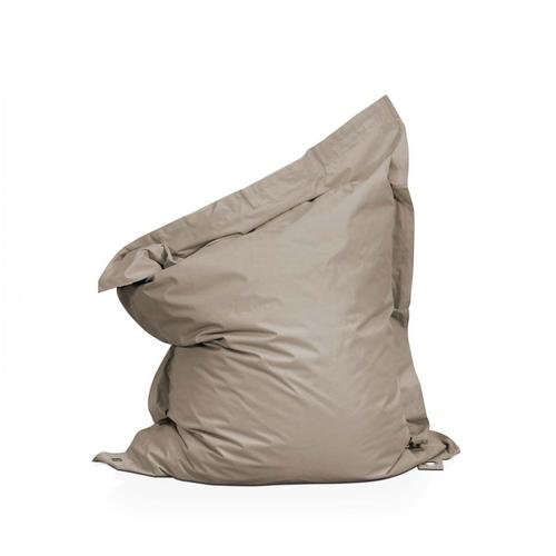 Housse Vide De Coussin De Sol Xl En Polyester Taupe