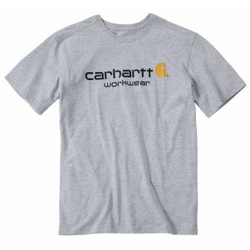 Tee-shirt manches courtes-Sleeve Logo-gris-M CARHARTT