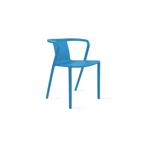 Fauteuil En Plastique Bleu
