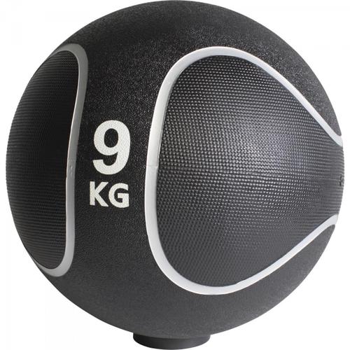 Gorilla Sports - Médecine Balls De 1 À 10 Kg - Coloris Noir / Blanc - Poids : 9 Kg