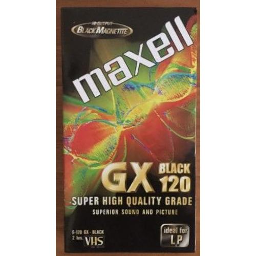 MAXELL GX120 VHS Lot de 2