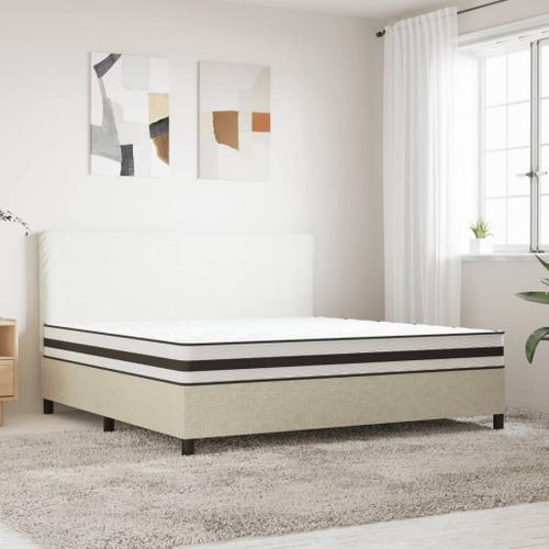 Vidaxl Matelas À Ressorts Bonnell Moyen 200x200 Cm