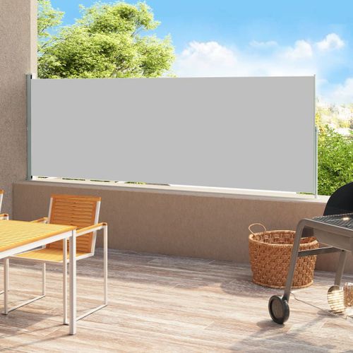Vidaxl Auvent Latéral Rétractable De Patio 220x500 Cm Anthracite