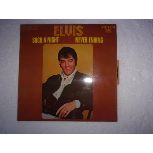 45t Elvis Presley "Such A Night"