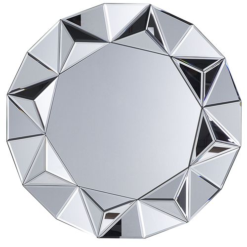 Miroir 70 cm Argenté HABAY