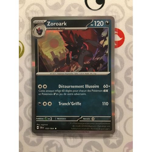 Zoroark Holographique 032/064 Série Fable Nébuleuse