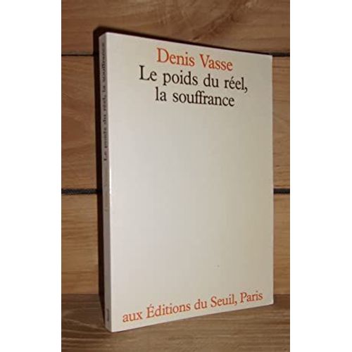 Le Poids Du Reel, La Souffrance