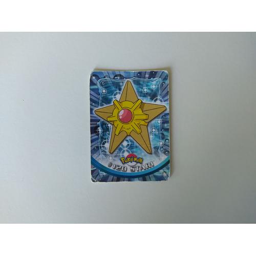 Carte Pokemon #120 Stari Staryu - Edition Topps Tv Animation