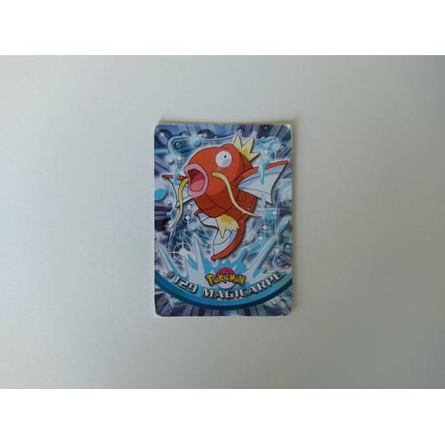 Carte Pokemon #129 Magicarpe Magikarp - Edition Topps Tv Animation