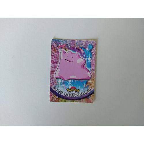 Carte Pokemon #132 Metamorph Ditto - Edition Topps Tv Animation