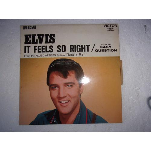 45t Elvis Presley "It Feels So Right"