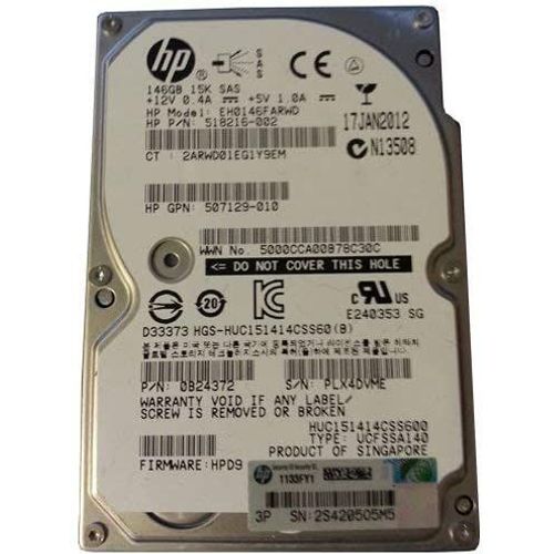 HP 146 Go 15 000 SAS Disque dur