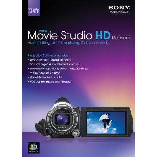 Vegas Movie Studio HD Platinum Production Suite - (v. 11) - version boîte -  1 utilisateur - DVD - Win) | Rakuten