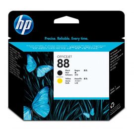 HP 88 Tête d'impression d'origine Noir Jaune