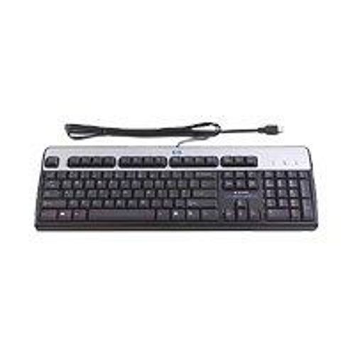 HPE Standard - Clavier - USB - Europe - carbonite - pour MultiSeat t200; Compaq Business Desktop dc7700; Flexible Thin Client t510