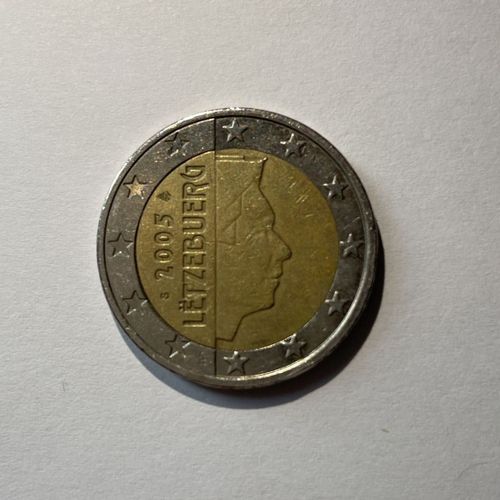 Pièce De 2 Euros Édition 2005 Letzebuerg