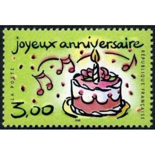 1 Timbre France 1999, Neuf - Joyeux Anniversaire - Yt 3242