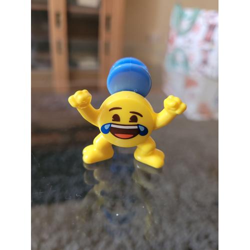 Jouet Figurine Kinder - Collection Emoji - Emoji Mdr Clip Bleu