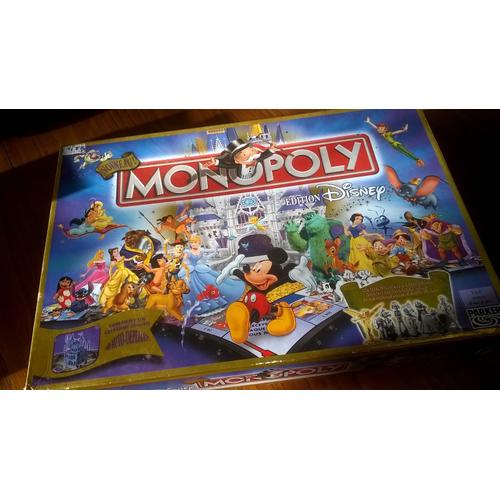 Monopoly Edition Disney (Avec Le Château Auto Dépliant)