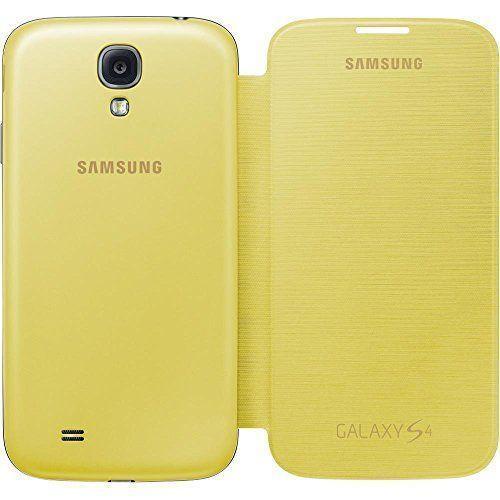 Samsung Flip Cover Ef-Fi950b - Étui Pour Téléphone Portable - Jaune - Pour Galaxy S4