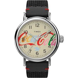 Timex Montre Noir Analogique Hommes Coca-Cola Unity Collection Tw2v26000