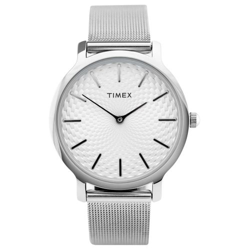 Timex Montre Argent Analogique Femmes Metropolitan Tw2r36200