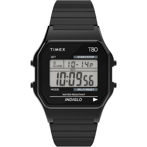 Timex Montre Noir Digital Mixte T80 Tw2r67000