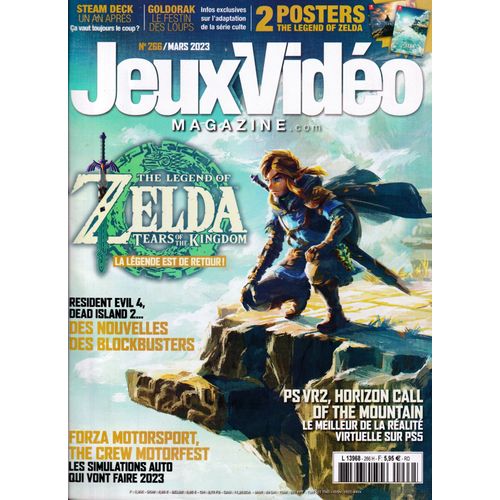 Jeux Vidéo Magazine - N°266 - Mars 2023 - The Legend Of Zelda Tears Of The Kingdom