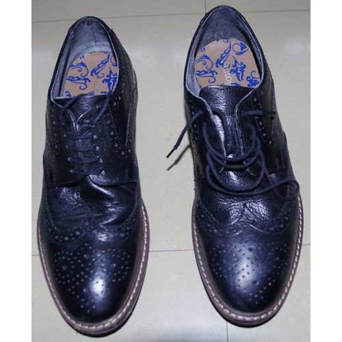 Chaussures De Ville  En Cuir Noir Pour Homme (T 40 / 41) 