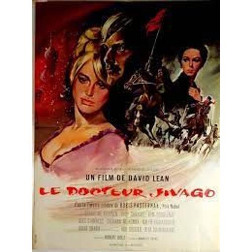 Le Docteur Jivago - De 1965 - Affiche 120 X 160 - Réalisé Par David Lean Avec Omar Sharif ...