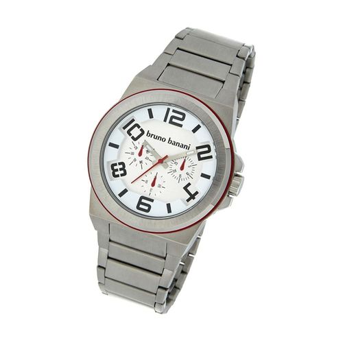 Bruno Banani Montre Pour Hommes Mode Br 21123 Montre-Bracelet En Métal Analogique Gris Ubr21123