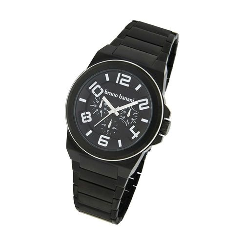 Bruno Banani Montre Pour Homme Br 21124 Montre-Bracelet En Métal Analogique Noir Ubr21124