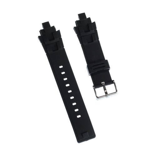 Bracelet De Montre Homme Calypso 17mm Bracelet En Caoutchouc Noir Pour Calypso K5595 Uka5595/S