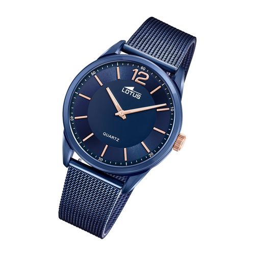 Montre Homme Lotus 18735/1 Montre-Bracelet En Acier Inoxydable Smart Casual Bleu Ul18735/1