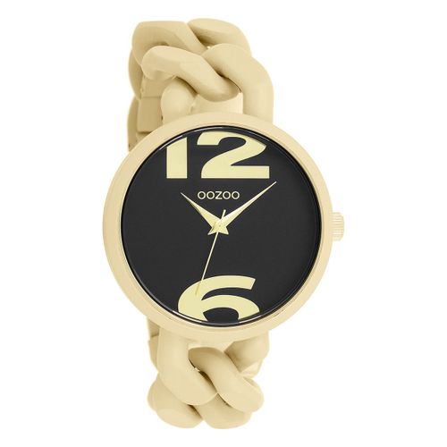 Montre Pour Femme Oozoo , Montres Analogiques En Plastique Or Uoc11266