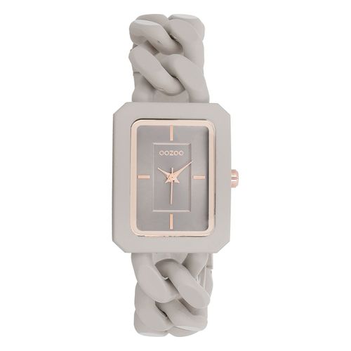 Montre Pour Femme Oozoo Timepieces Analogique Plastique Taupe Marron Uoc11275