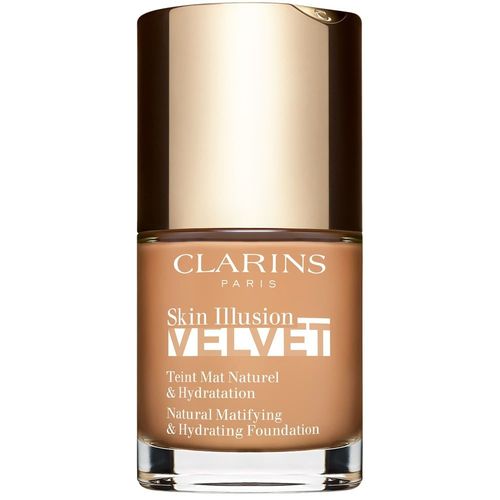 Skin Illusion Velvet Fond De Teint Matnaturel & Hydratation - Clarins - Fond De Teint 