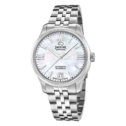Montre Femme Jaguar Acier Inoxydable Argent Jaguar Montre-Bracelet Heritage Uj1000/1