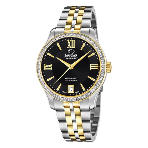 Montre Femme Jaguar Acier Inoxydable Argent Or Jaguar Montre-Bracelet Heritage Uj998/2