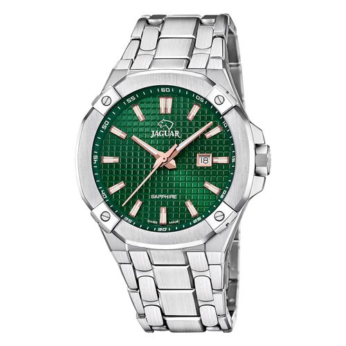 Montre Homme Jaguar Acier Inoxydable Argent Jaguar Montre-Bracelet Diplomatique Uj1009/3