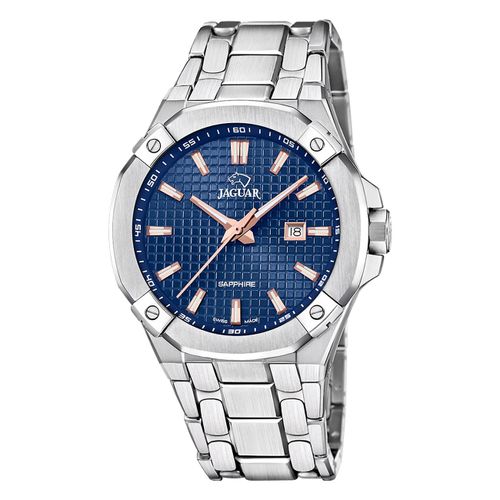 Montre Homme Jaguar Acier Inoxydable Argent Jaguar Montre-Bracelet Diplomatique Uj1009/2