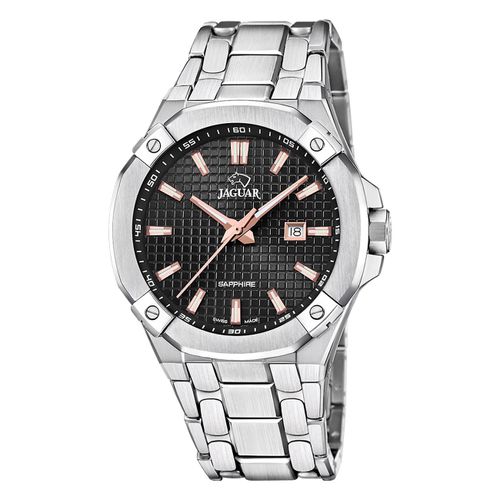 Montre Homme Jaguar Acier Inoxydable Argent Jaguar Montre-Bracelet Diplomatique Uj1009/4