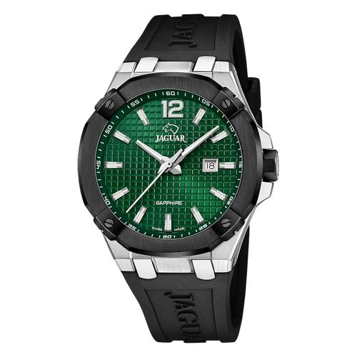 Montre Homme Jaguar Silicone Noir Jaguar Montre-Bracelet Diplomatique Uj1019/1