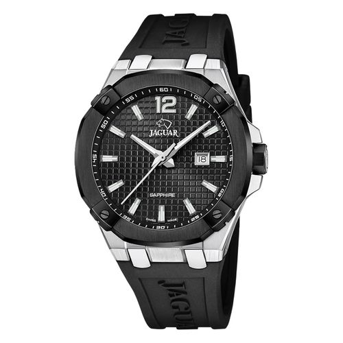 Jaguar Montre Homme Silicone Noir Jaguar Montre-Bracelet Diplomatique Uj1019/2