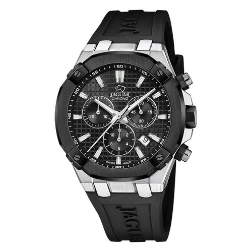 Montre Homme Jaguar Silicone Noir Jaguar Montre-Bracelet Diplomatique Uj1020/2