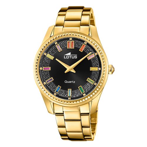 Montre Femme Lotus Cuir Or Montre-Bracelet Lotus Classic Ul18902/6