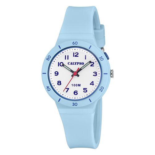 Montre Pour Enfants Calypso Pour Jeunes Bleu Clair Montre-Bracelet Sweet Time Calypso Uk5848/2