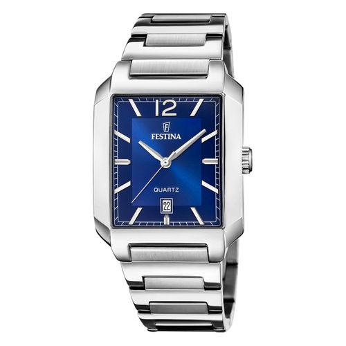 Festina Montre Homme Acier Inoxydable Argent Festina Montre-Bracelet Tendance Uf20677/3